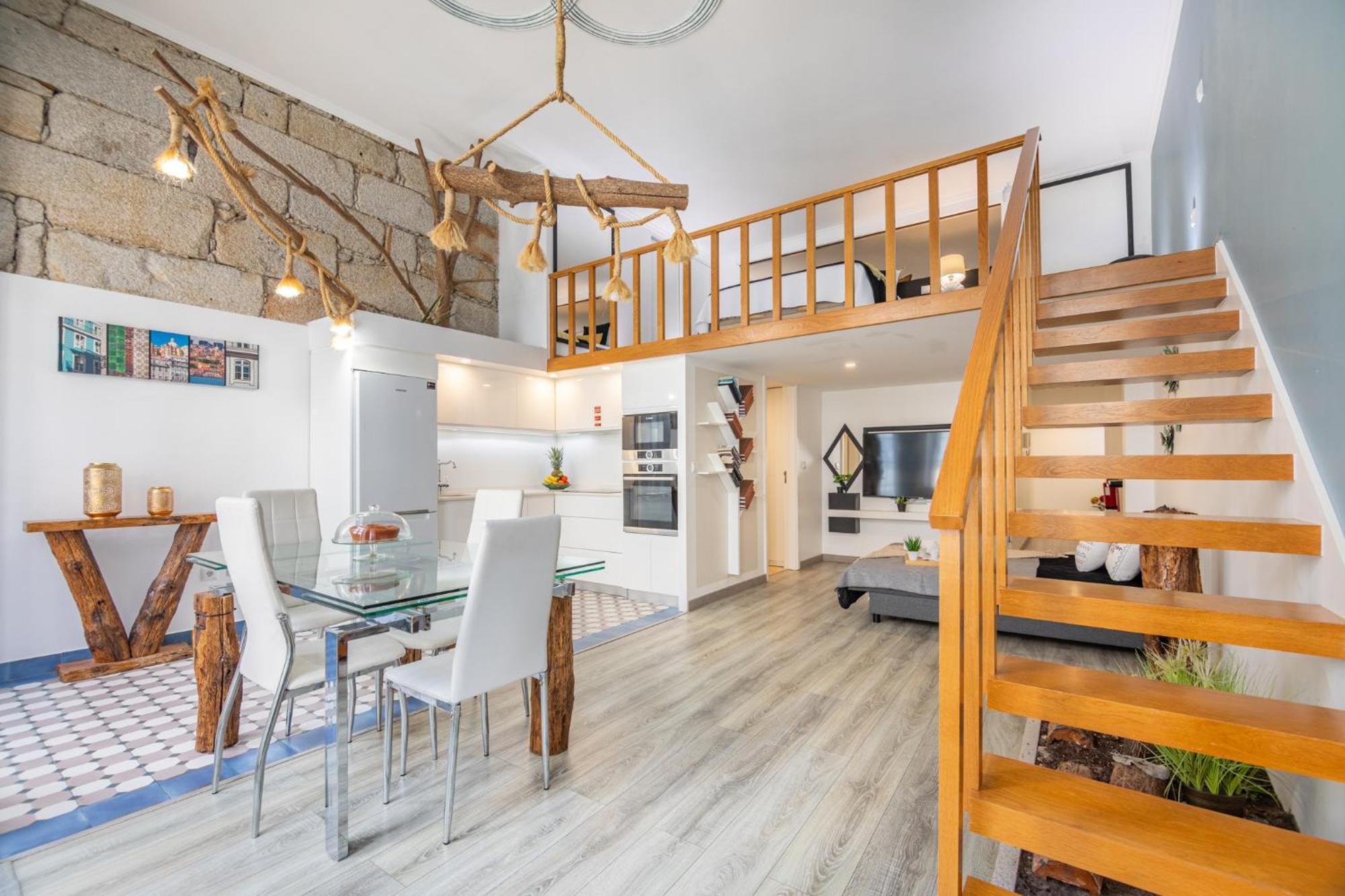 Apartamento Deluxe Spacious Flats W Mezzanine By Host Wise OOporto Exterior foto